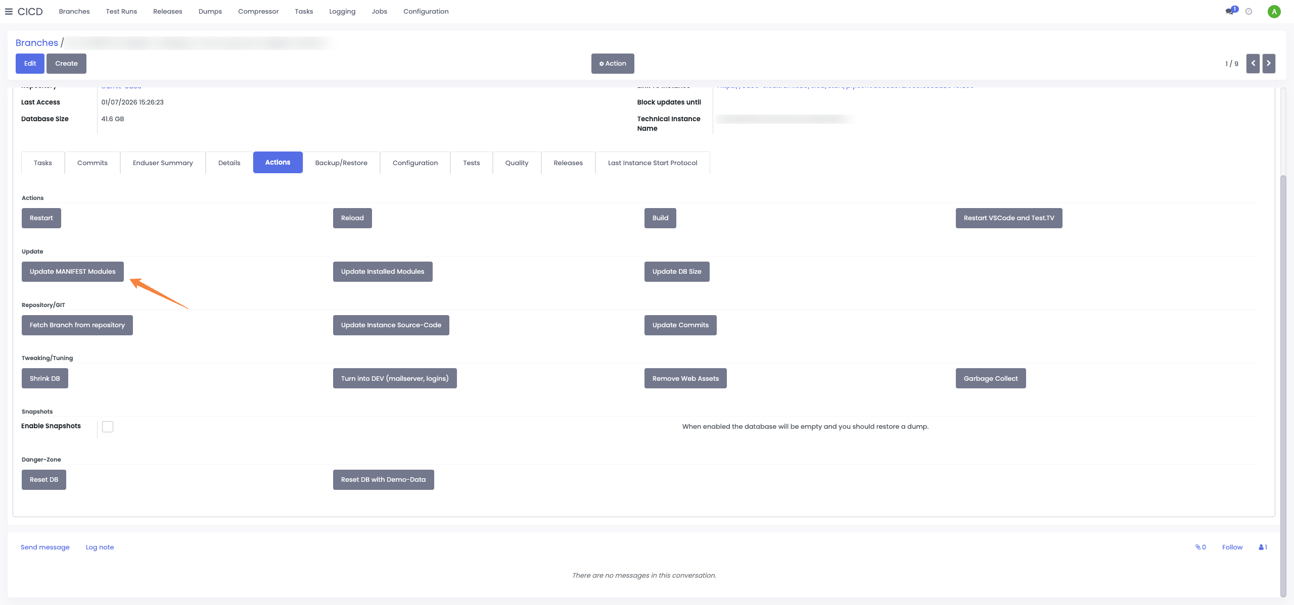 Update MANIFEST Modules